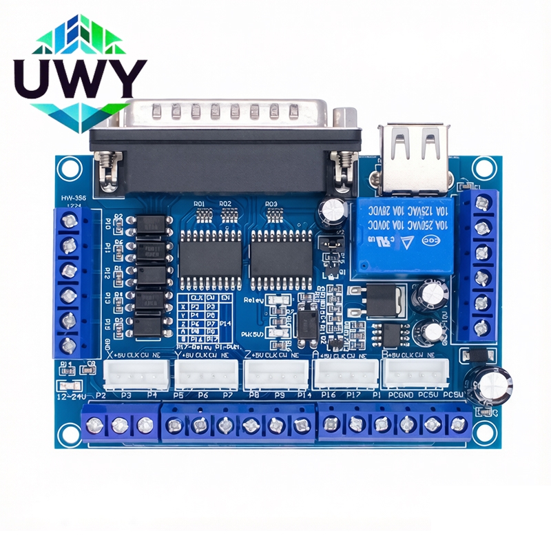 MACH3 CNC Breakout Board 5 Eks - 5 Axis Cnc Breakout Board Interface Mach3 incelemesi ve fiyatı