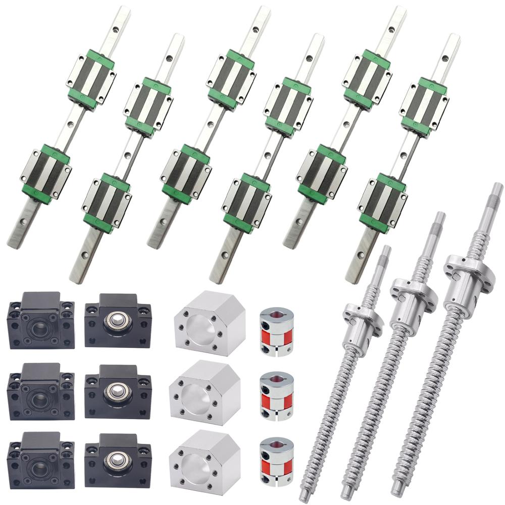 Kare Lineer Kılavuz Setleri HG - Hgr20 Linear Guide Rail Ballscrew Set incelemesi ve fiyatı